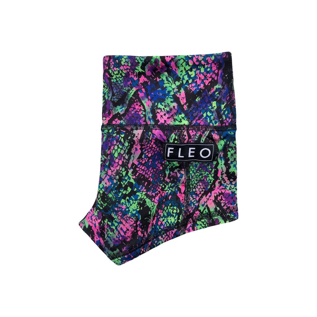 FLEO The Fuchsia is Lime Shorts (Low-rise Contour) - 9 for 9