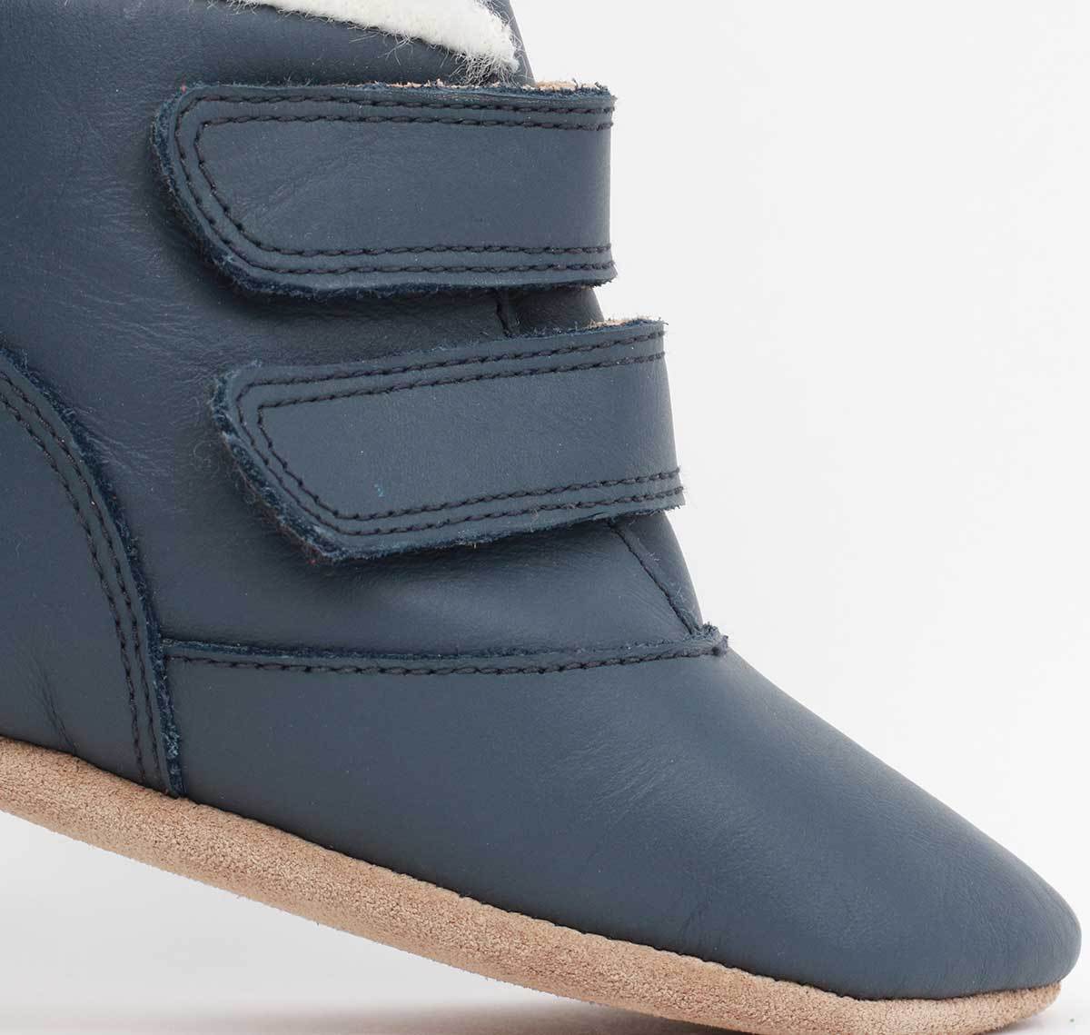 Navy Aspen Merino Lined Soft Sole Boot 