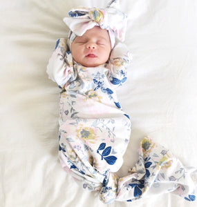 knotted gown newborn