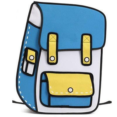 3d jump style backpack