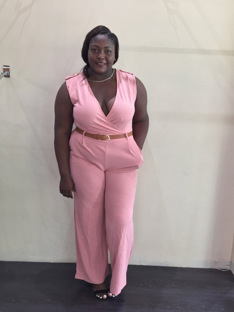 blush pink plus size