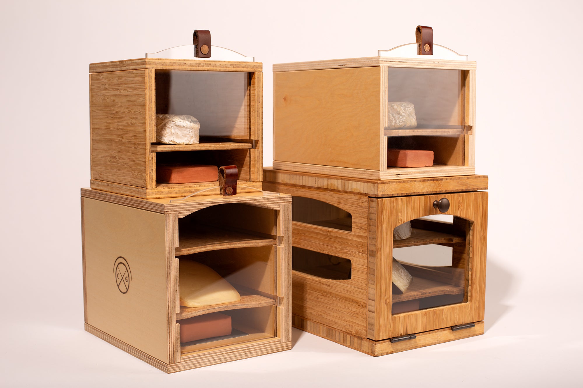 Cheese Aging Containers-Includes Draining Platform - Cheese