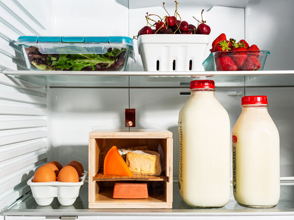 best cheese storage in the fridge