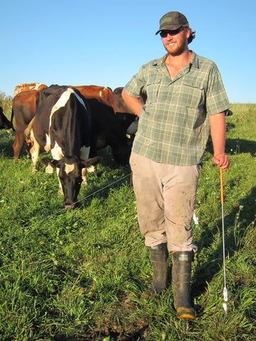 Scott, co-owner and heard manager at Uplands Cheese