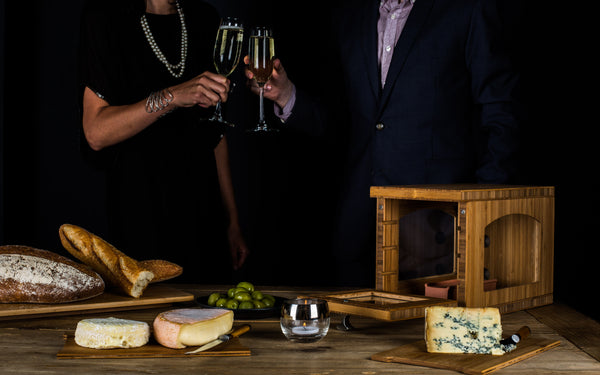 sparkling wine and cheese pairing
