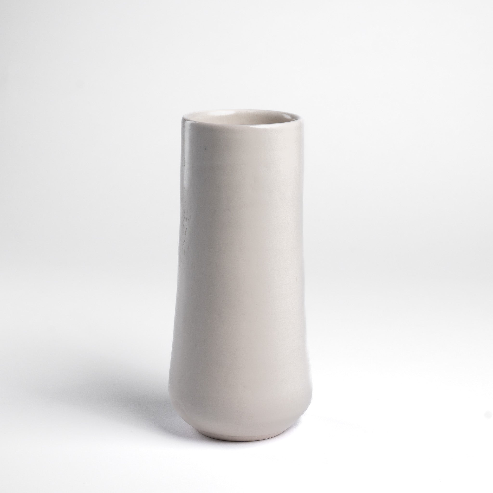 Matte White Vase