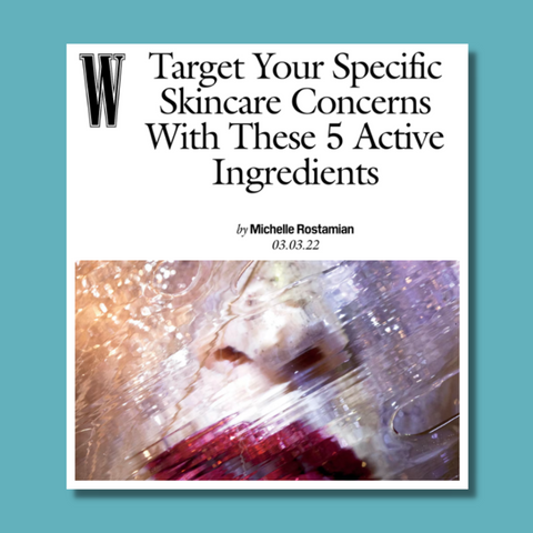 W Magazine Glycolic acid Dermatologist's Choice