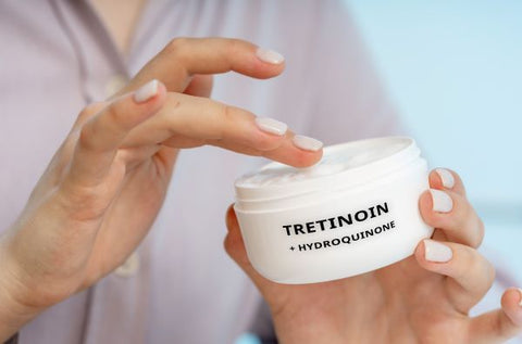 RetinA tretinoin glycolic acid skincare