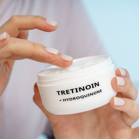 Women using Tretinoin Cream