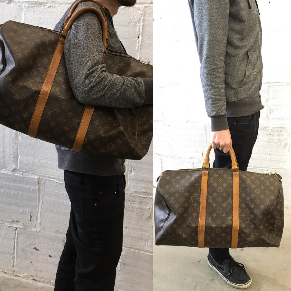 louis vuitton keepall bandouliere 50 vs 55｜TikTok Search