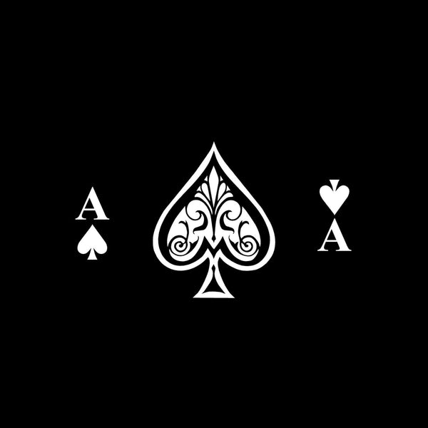 Ace of Spades Fridge Decal – AZVinylWorks
