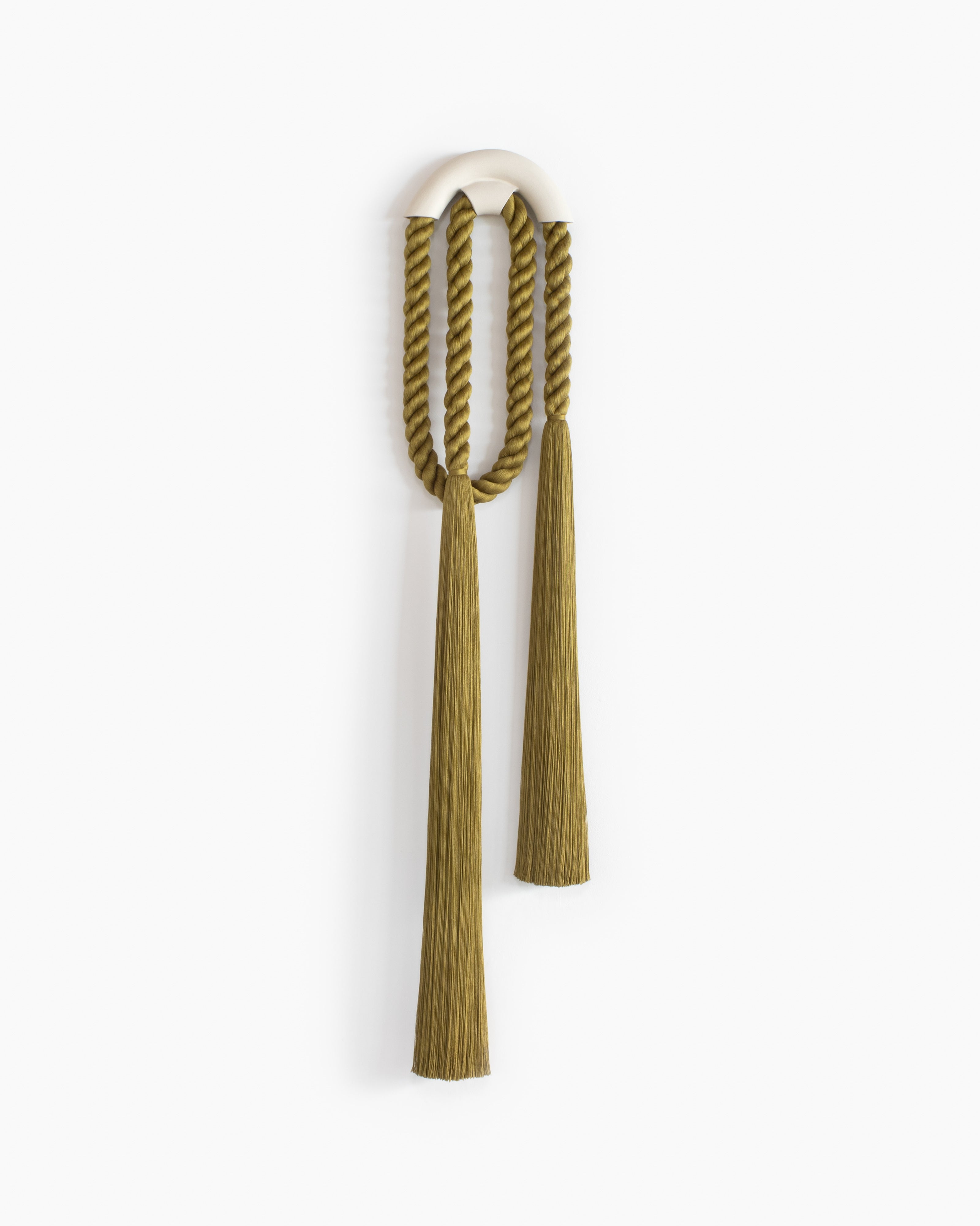 Large Ceramic Arch Loop (Olive)