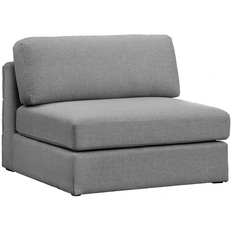 Modern Room Deco - Meridian Furniture Beckham Linen Polyester Modular  Armless Chair