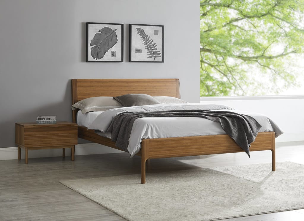 Greenington Ventura Cal King Platform Bed, Amber