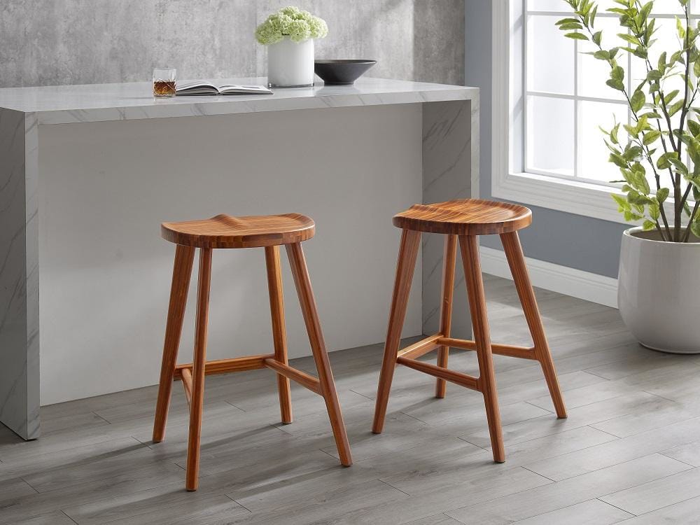 Greenington Max Stool in Counter Height, Amber