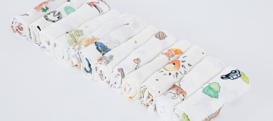 boys muslin cloths