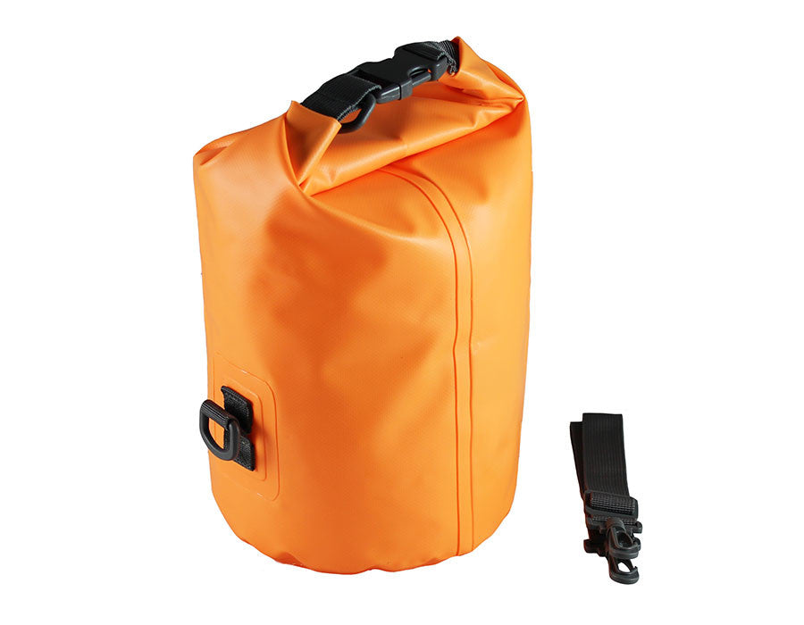 orange dry bag