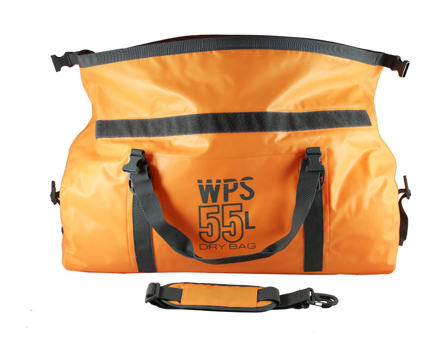 Waterproof Duffel Bag Orange – 55 Litres – WPS Dry Bags
