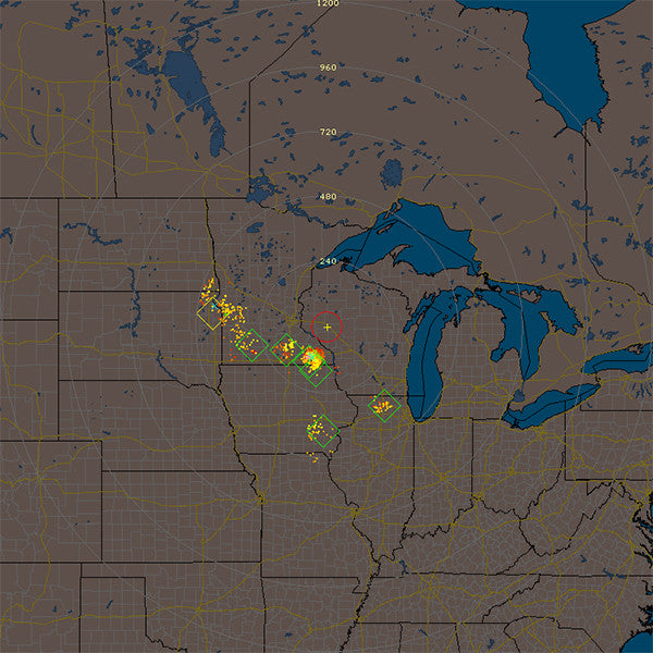 LD350 Long-Range Lightning Detector – Skyview