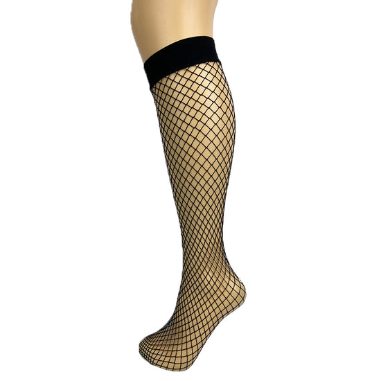 Music Legs Polka Dot Mock Thigh High Tights-Leggsbeautiful