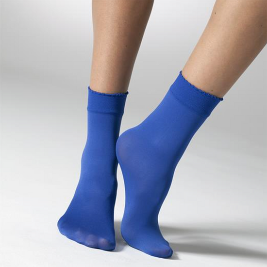 Silky Soft Opaque 40 Denier Ankle Highs 3 Pair Pack