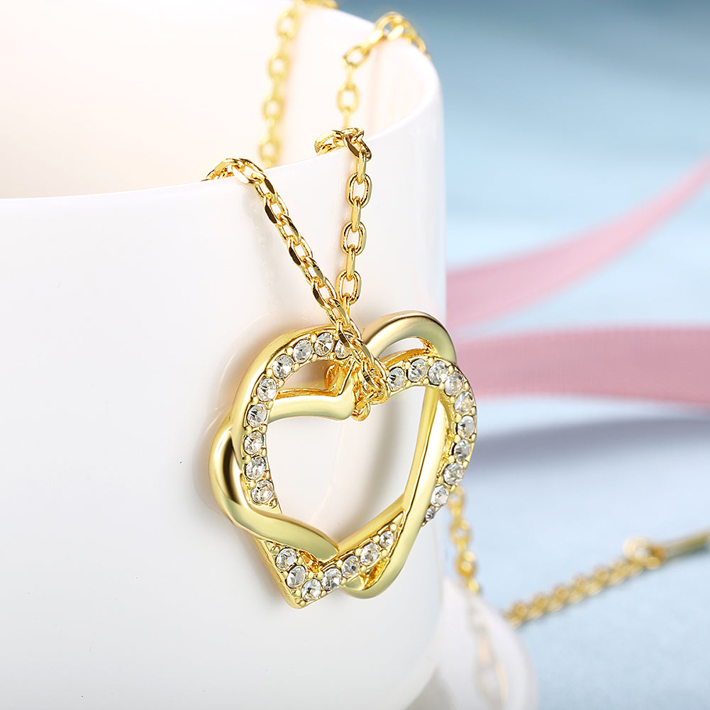 My Golden Heart Necklace in 18K Gold Plated – Golden NYC