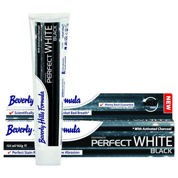 beverly hills formula perfect white black toothpaste 100ml