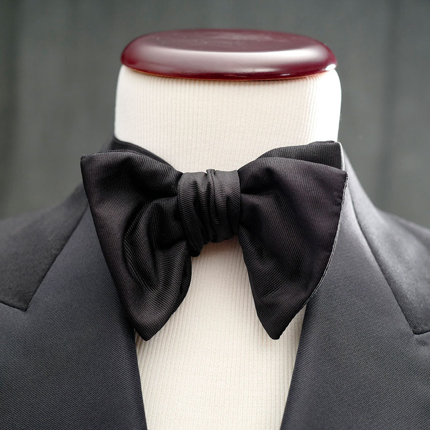 Jumbo Modified Butterfly Bow Tie | Satin & Grosgrain | He Spoke Style Shop