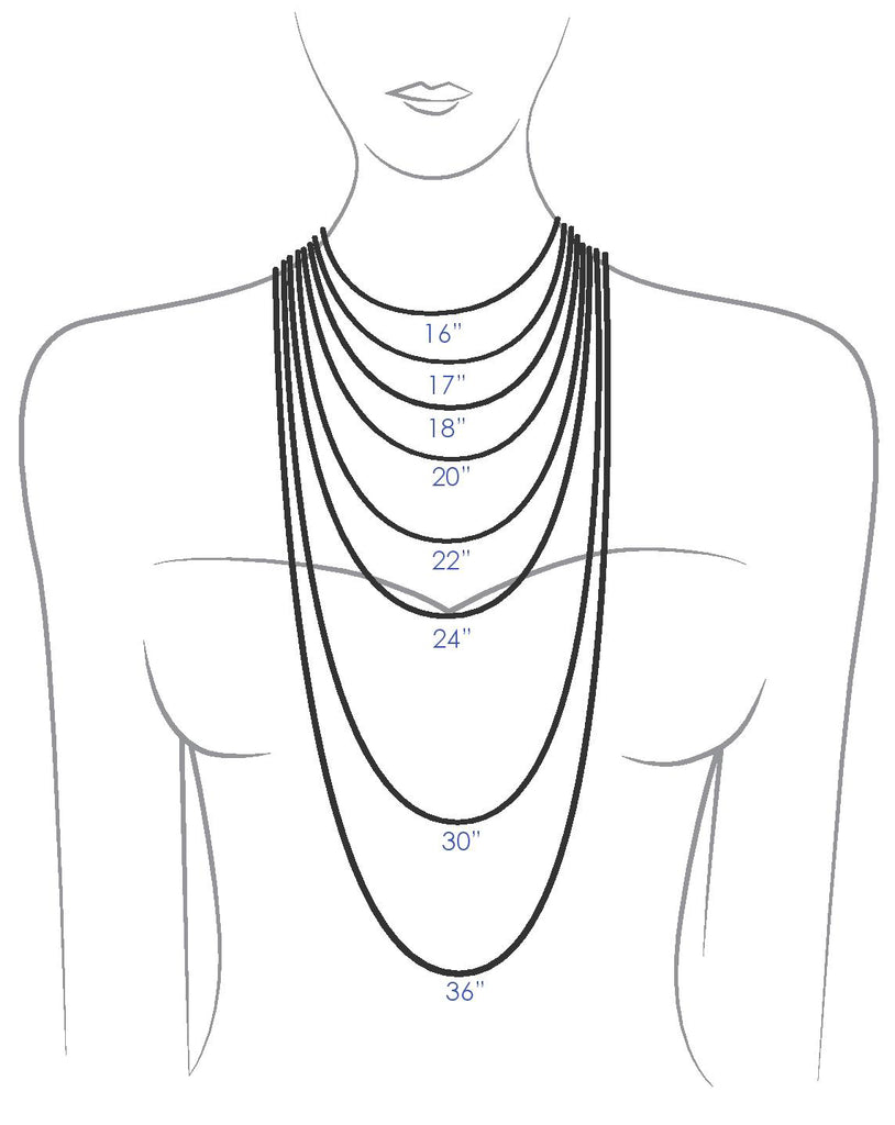 Necklace Size Chart