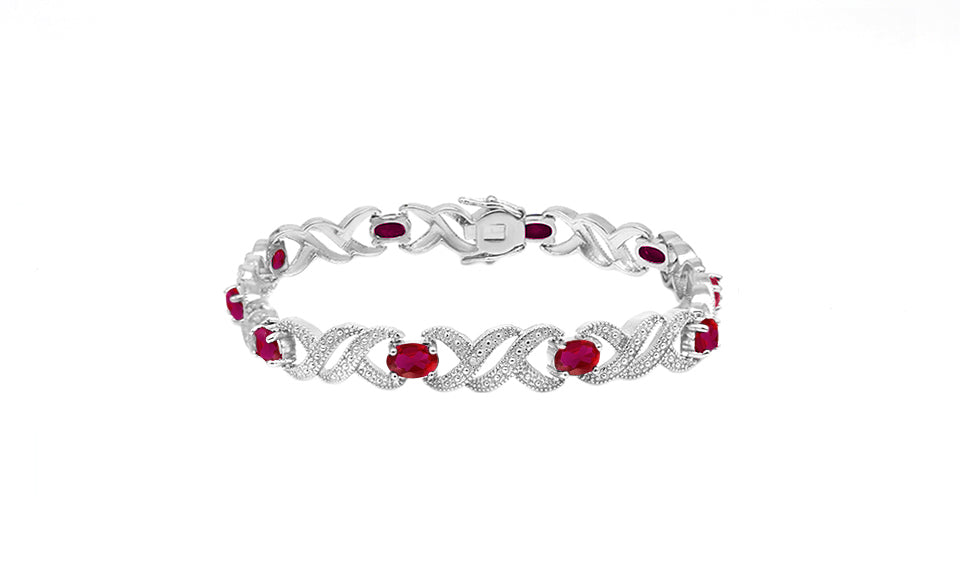 genuine diamond accent bracelet