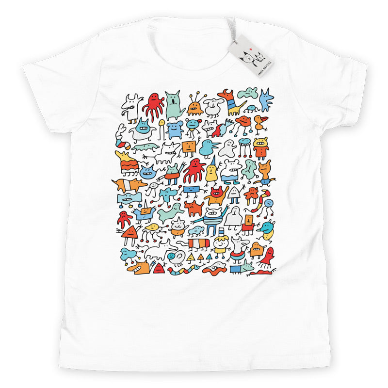 Fun Illustrated Tees For Kids Scruffcat Carla Martell - red roblox children nose day in large child short half sleeve shirt 7057 t shirts black buy at the price of 29 59 in dhgate com imall com