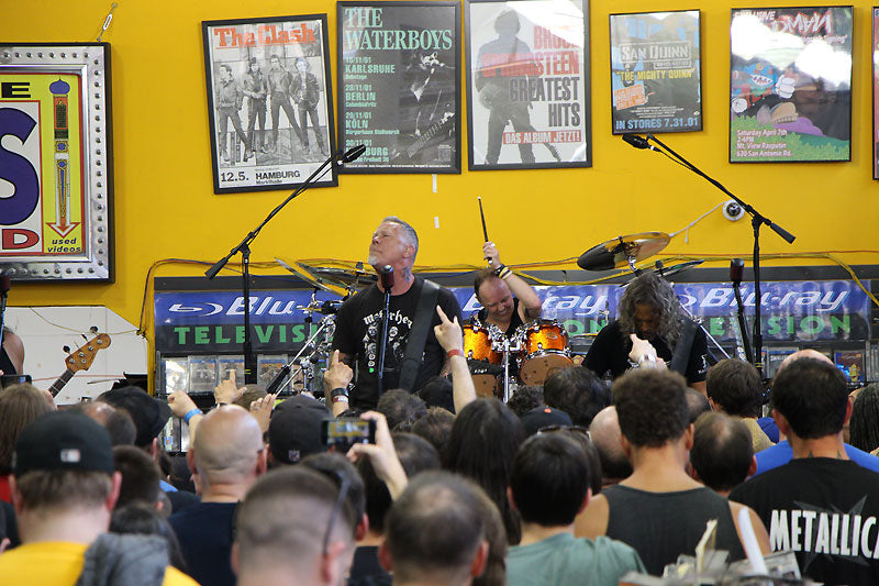 Metallica live at Rasputin