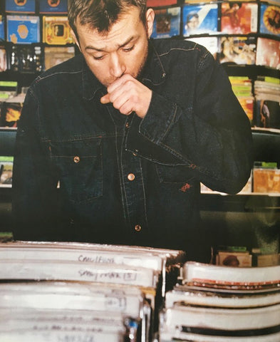 Damon Albarn photographed in Honest Jon’s by Thomas Butler for The Big Issue