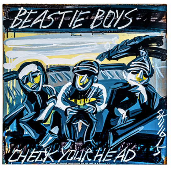 Steve Keene’s Beastie Boys Check Your Head cover tribute