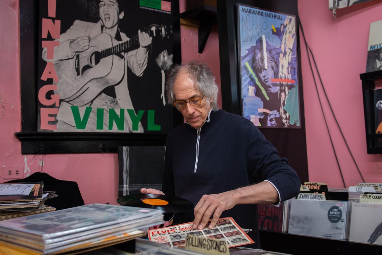Steve Kay at Vintage Vinyl