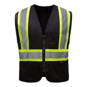 Black Safety Vests