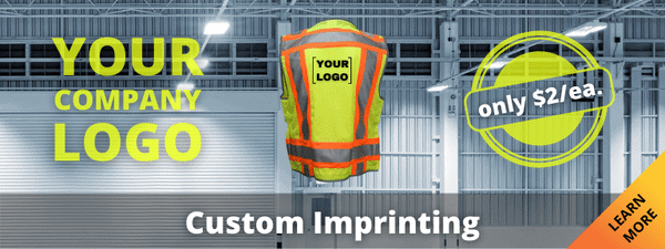 Custom High Visibility Safety Apparel Imprinting