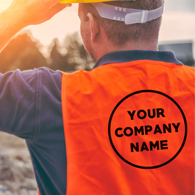 Custom Printed High Visibility Apparel - Your Logo Here