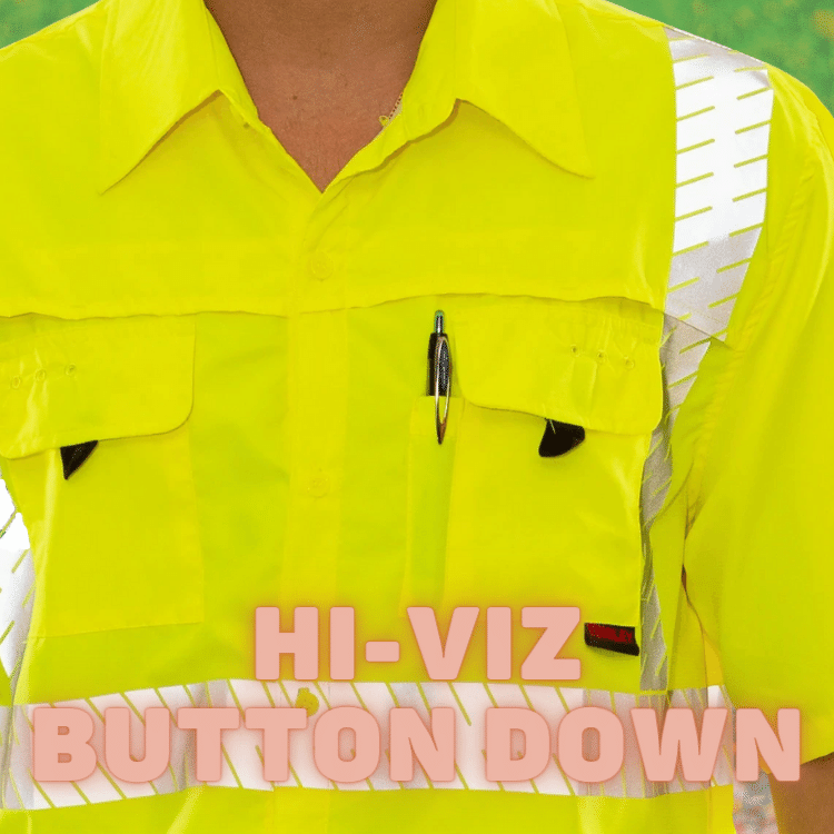 High Visibility Button Down Shirts