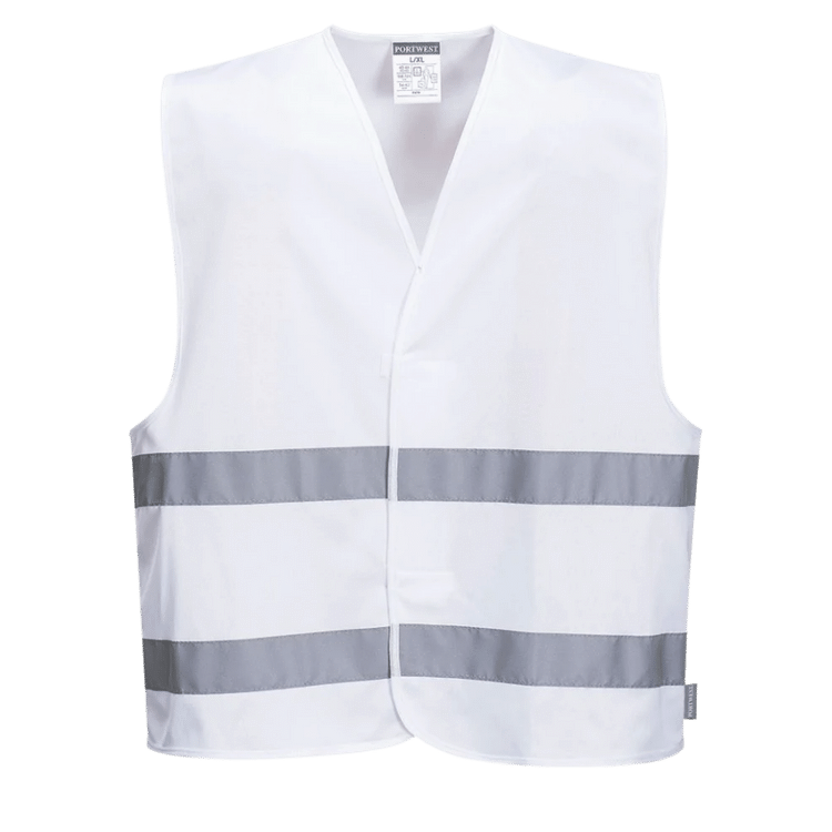White Safety Vests