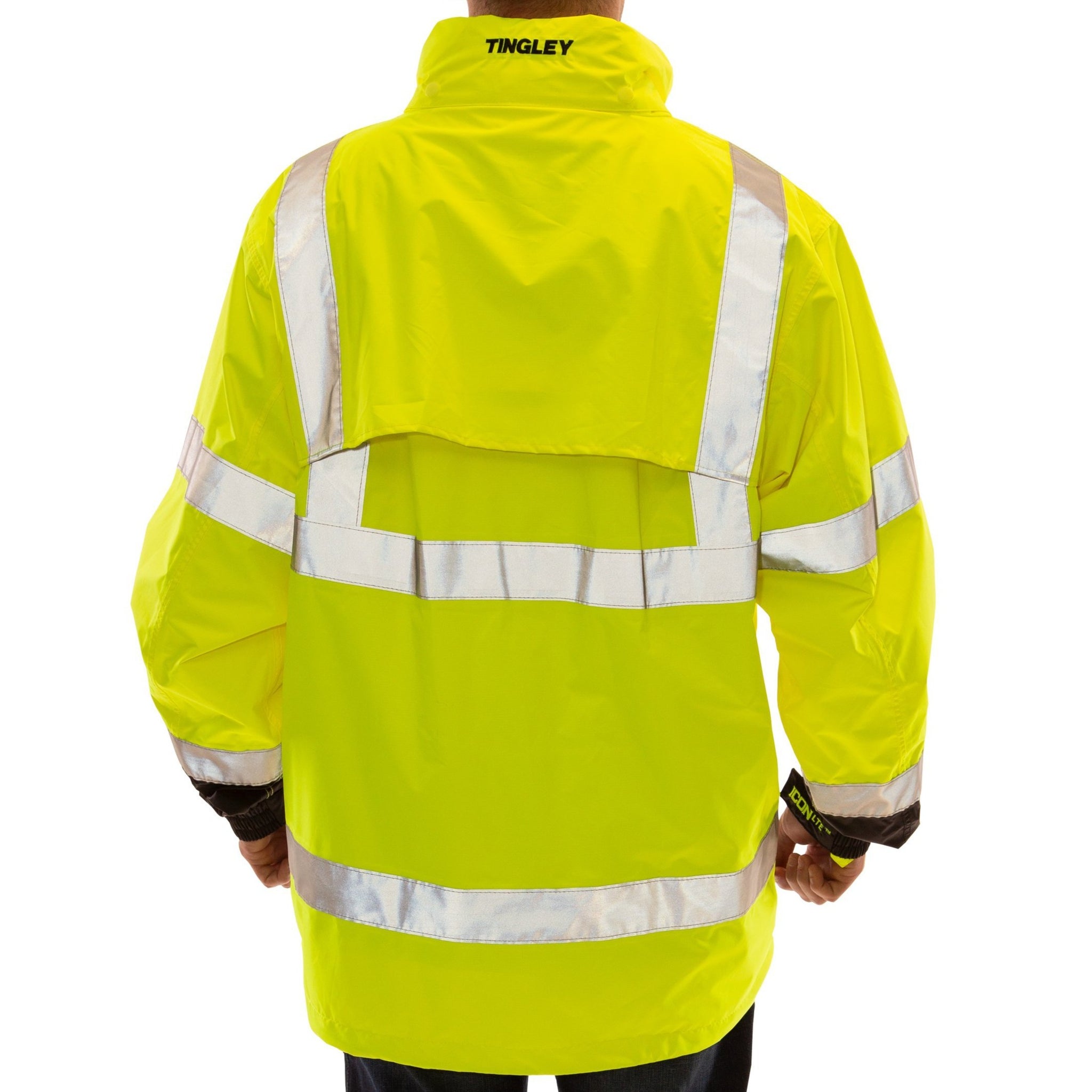 Tingley J27122, ICON LTE High Visibility Safety Green Jacket