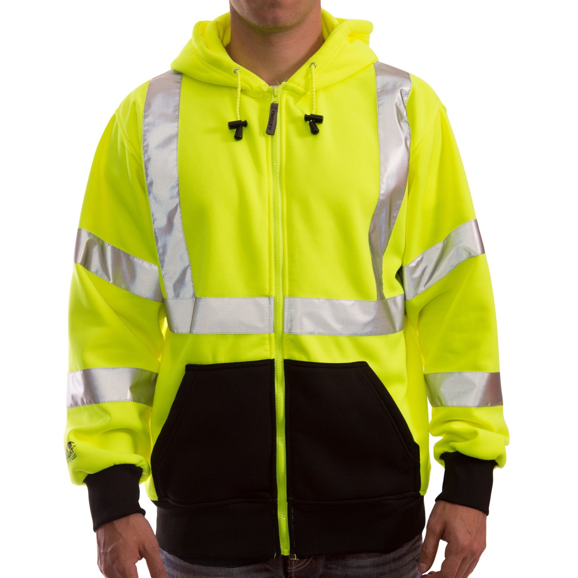 Tingley S78122 & S78129, Class 3 Hooded High Visibility Sweatshirt