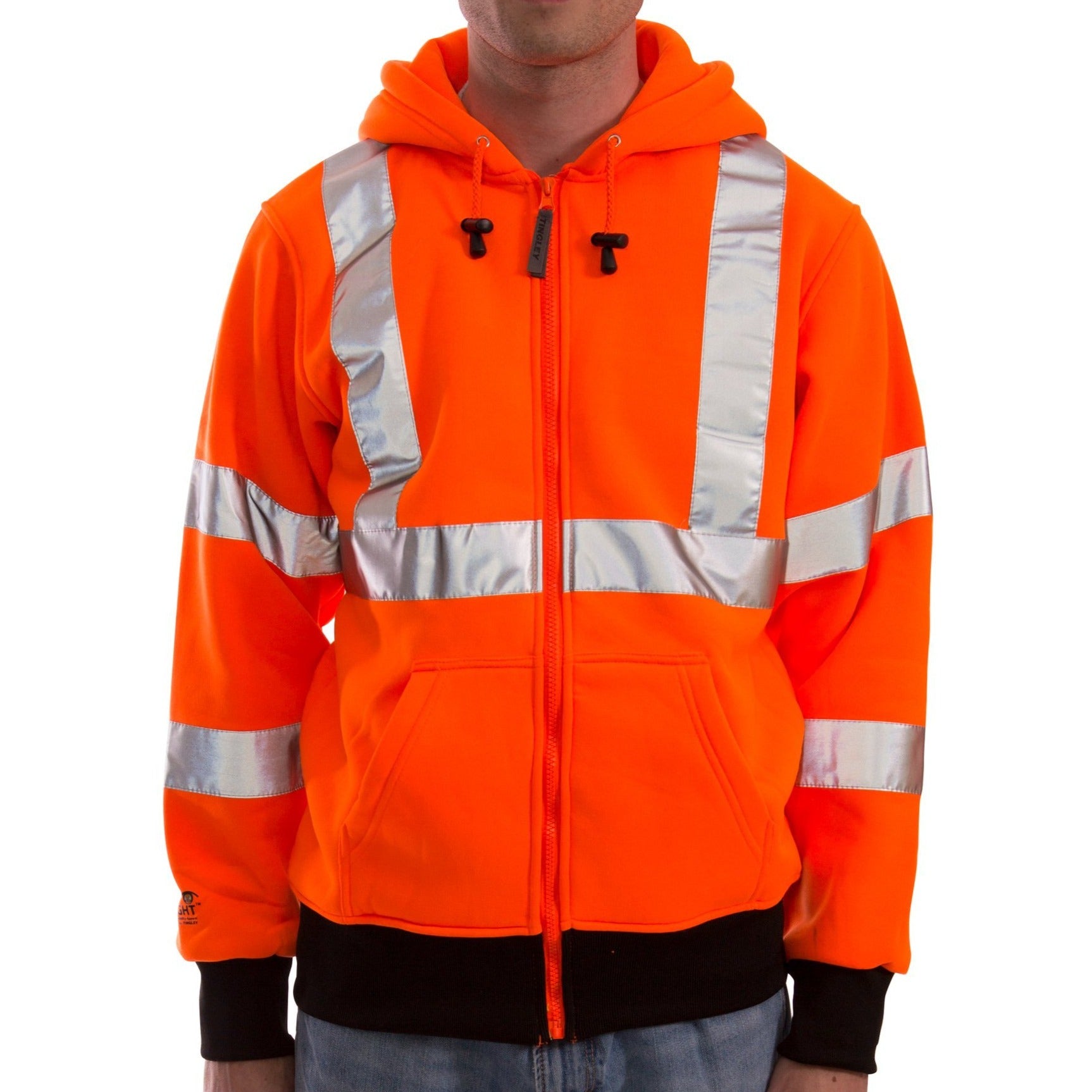 Tingley S78122 & S78129, Class 3 Hooded High Visibility Sweatshirt