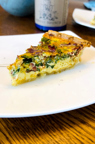 Bacon Spinach Quiche