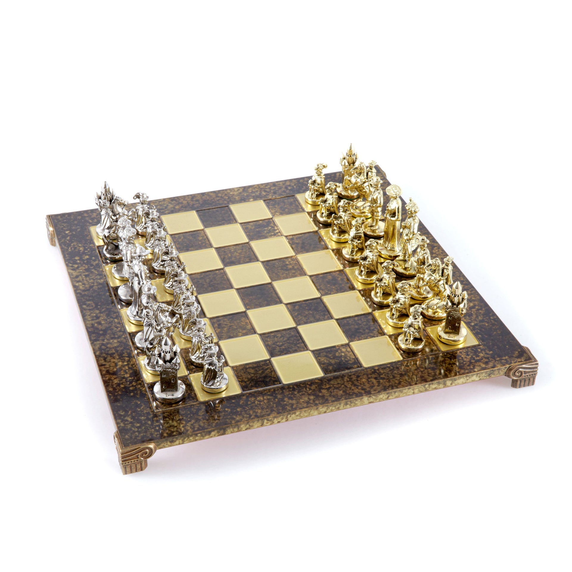 medieval knight chess set