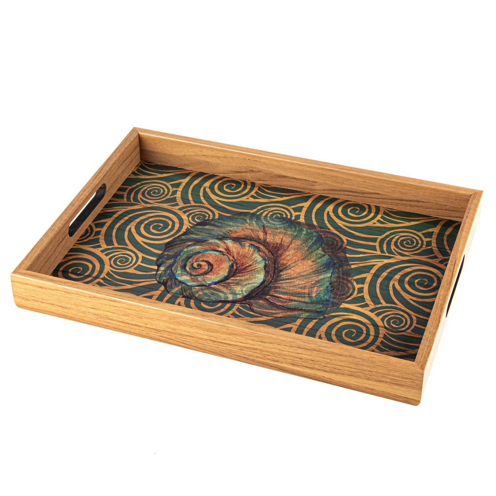 wooden tray