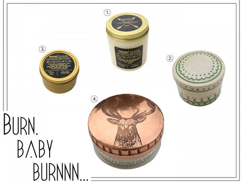 Come on Baby Light My Fire: 4 Luxury Scented Candles to Burn This Season