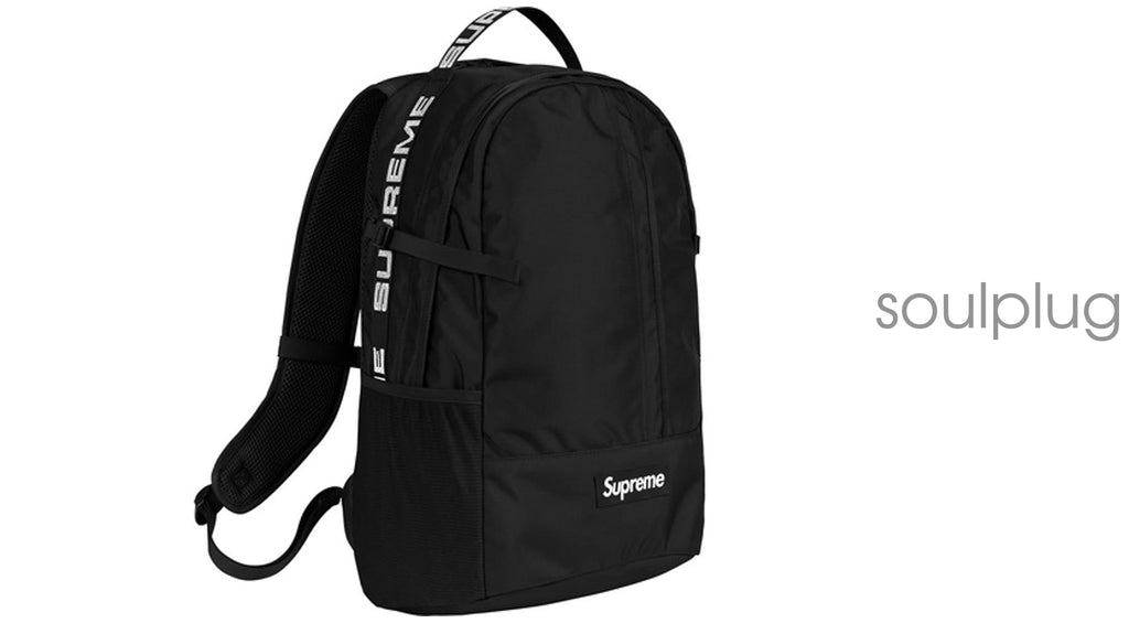 supreme bag ss18 black