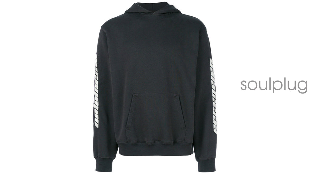 yeezy calabasas hoodie black