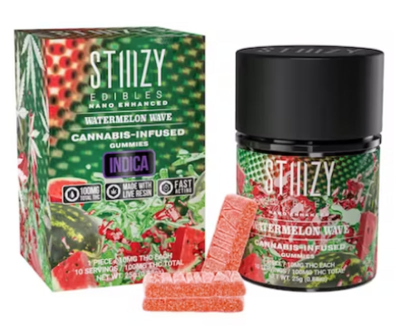 STIIIZY Watermelon Wave - 100mg | Relaxing & Euphoric | CEAS – CEAS